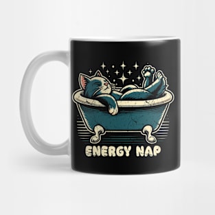 Energy Nap Cat Mug